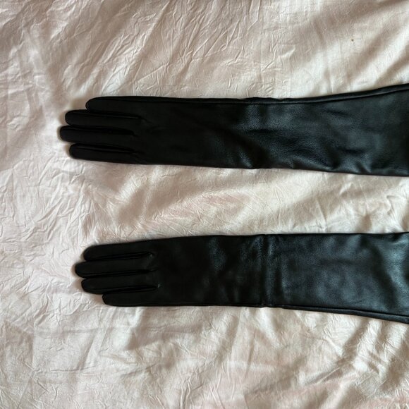 Na-Kd Faux Leather High Gloves – Black | Size XS/S | New with Tags - Picture 1 of 9
